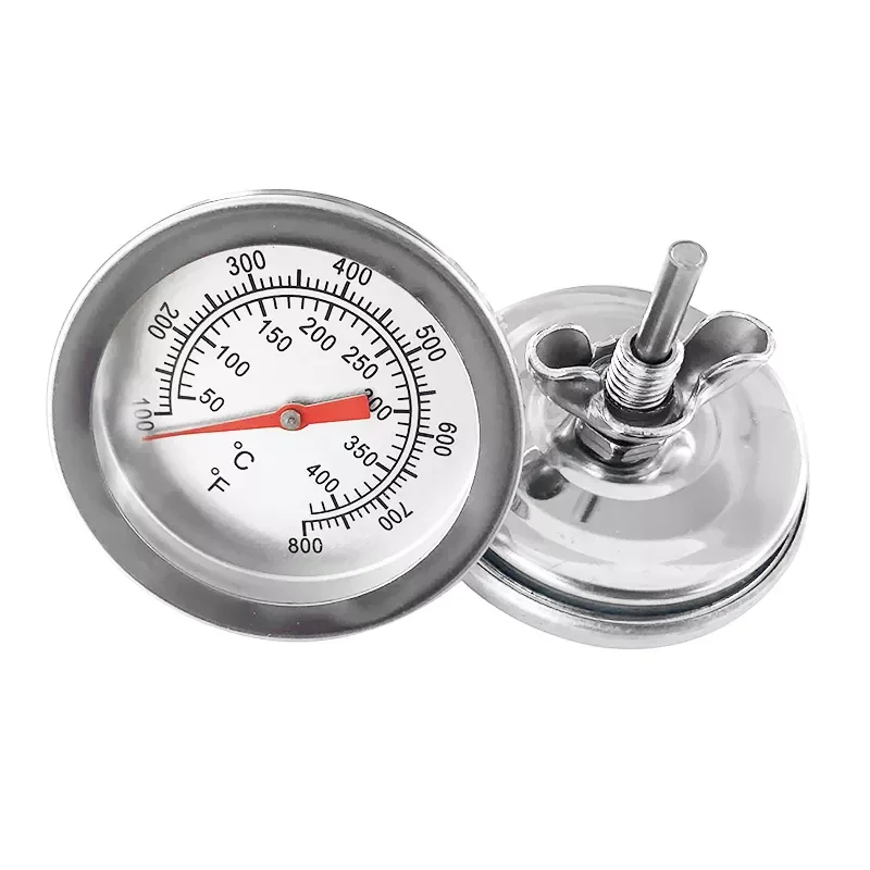 

2023NEW Stainless Steel Oven Cooker Thermometer Temperature Gauge Mini Thermometer Grill Temperature Gauge for Home Kitchen Food