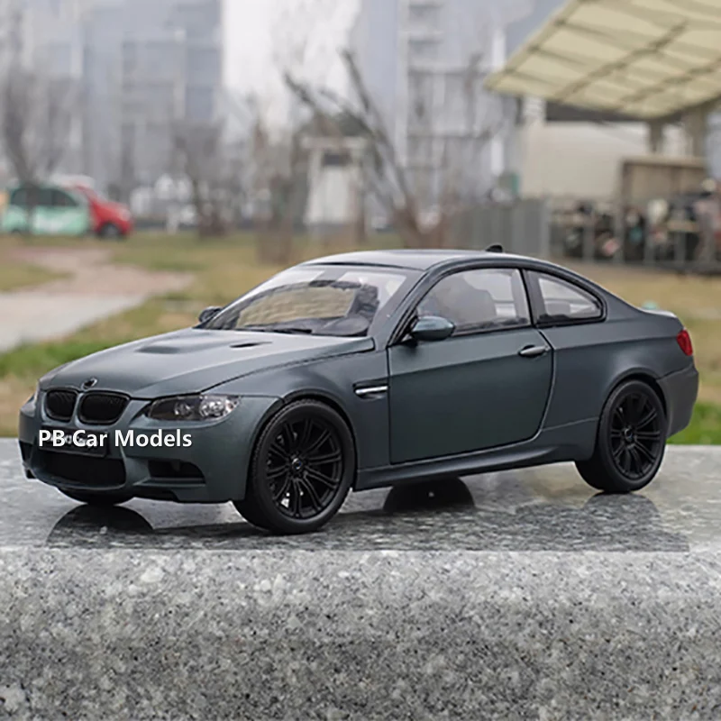 

Модель автомобиля Kyosho M3 1:18 четвертого поколения M3 E92, уличная модель автомобиля из сплава, игрушки для мальчиков