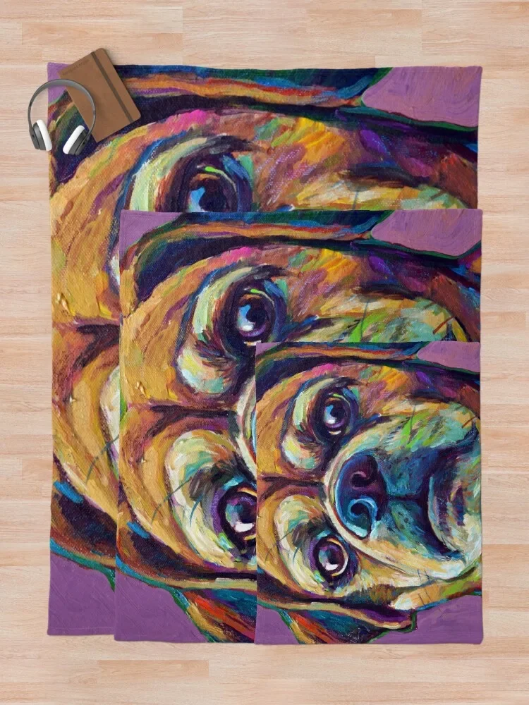 Забавное одеяло Puggle Pup на лаванду спальный мешок одеяла Thins