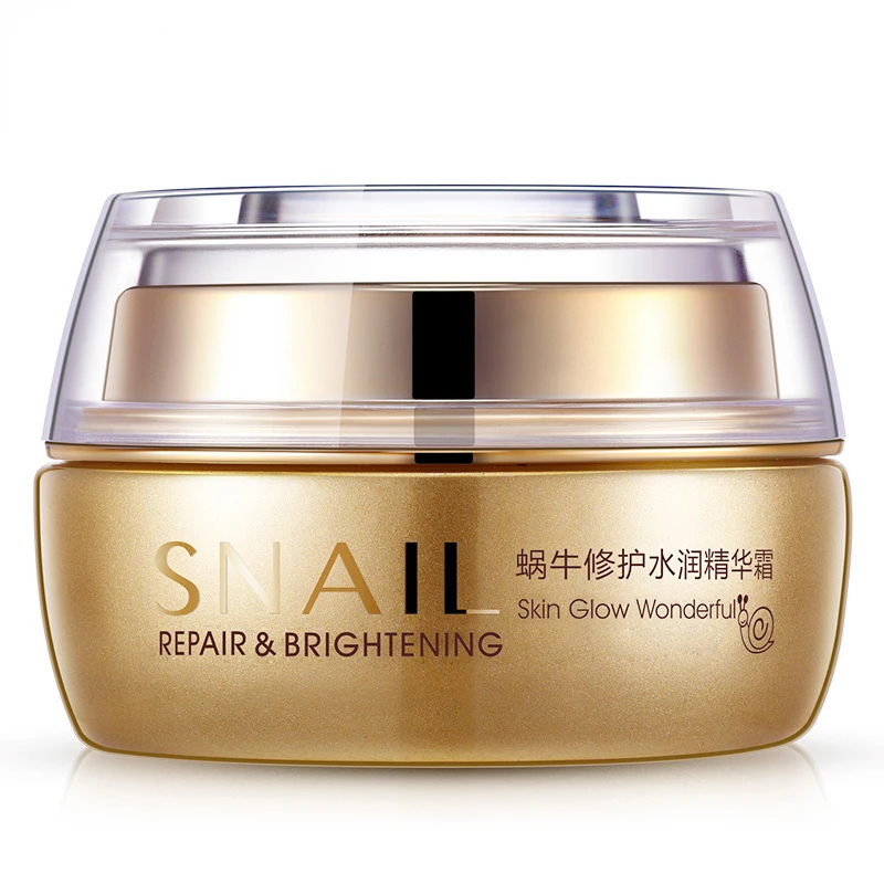

50ml Snail Essence Deep Moisturizing Face Cream Hydrating Anti Wrinkle Anti-Aging Whitening Day Cream Skin care products 1pcs