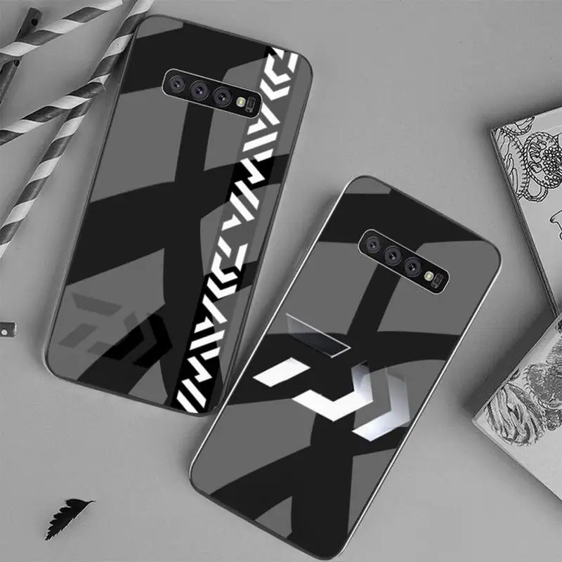 

Daiwa Fishing Logo Phone Case Tempered Glass For Samsung S6 7 8 9 10 20 Plus Ultra Note8 9 10 10pro