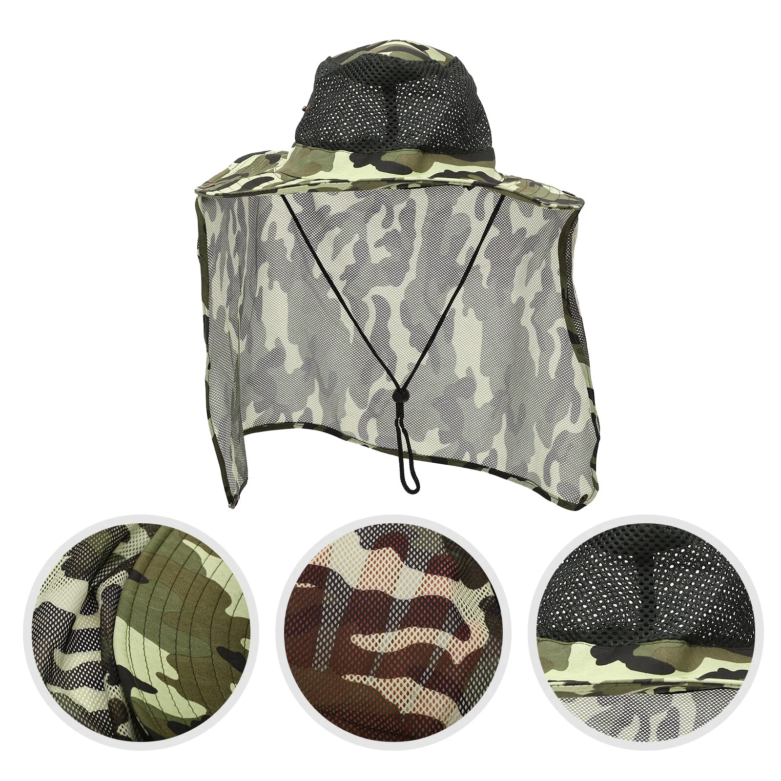 Fisherman's Hat Visor Men Hats Bonnet Camouflage Shield Sun Women Sunshade Mens