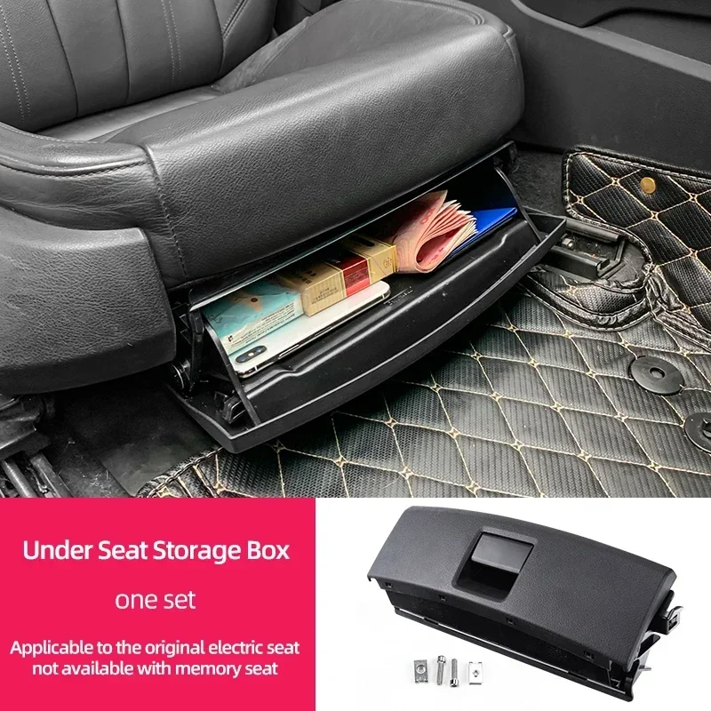 

Подходит для модернизации электрического ящика для хранения сидений для Audi A3 8V 8Y A4 B8 A5 A6 Q3 Q5 2018 2019 2020 2021 2022 Автомобильные аксессуары