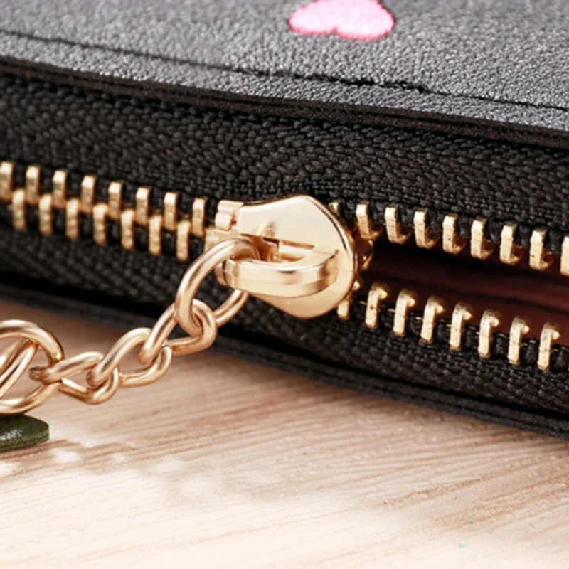 Сумка для карт из искусственной кожи мини-кошелек женский зажим денег