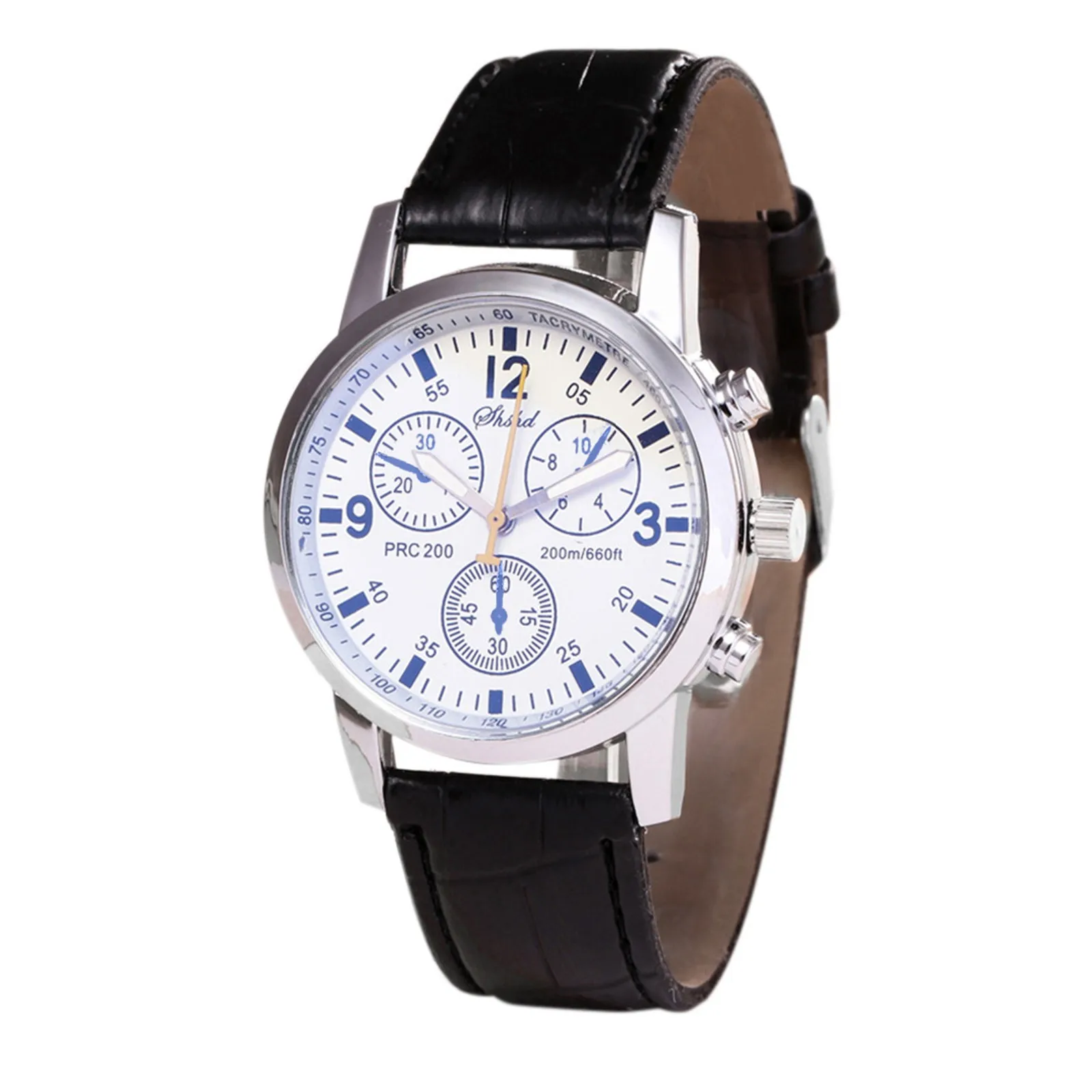 

Watch For Men Blue-Ray Glass Neutral Quartz Simulates Wrist Epidermal Leather Strap Watch часы мужские Relogio Masculino RelóGio