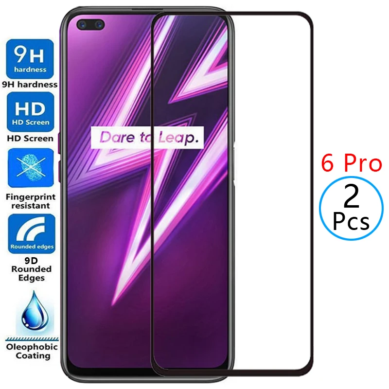 Защитное закаленное стекло для realme 6 pro, Защита экрана для realme6pro, пленка для realmi reame relme ralme real me mi realmy