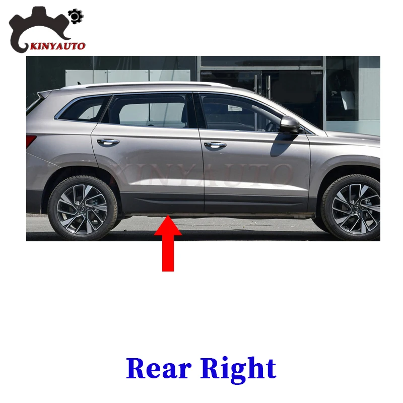 

Для Volkswagen Jetta VS5 VS7 боковой молдинг передняя и задняя дверь, декоративная полоса против царапин, защитная пластина, дверная панель столкновений