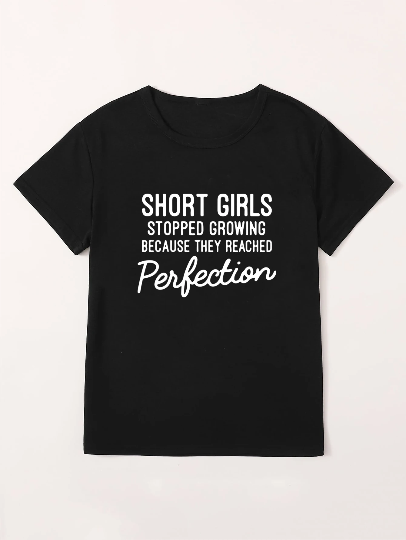 

SHORT GIRLS Zero Two Off White T Shirt Women Free Shiping Vintage T-shirt Ladies T-shirts for Teens Black Crop Top Y2k Clothes