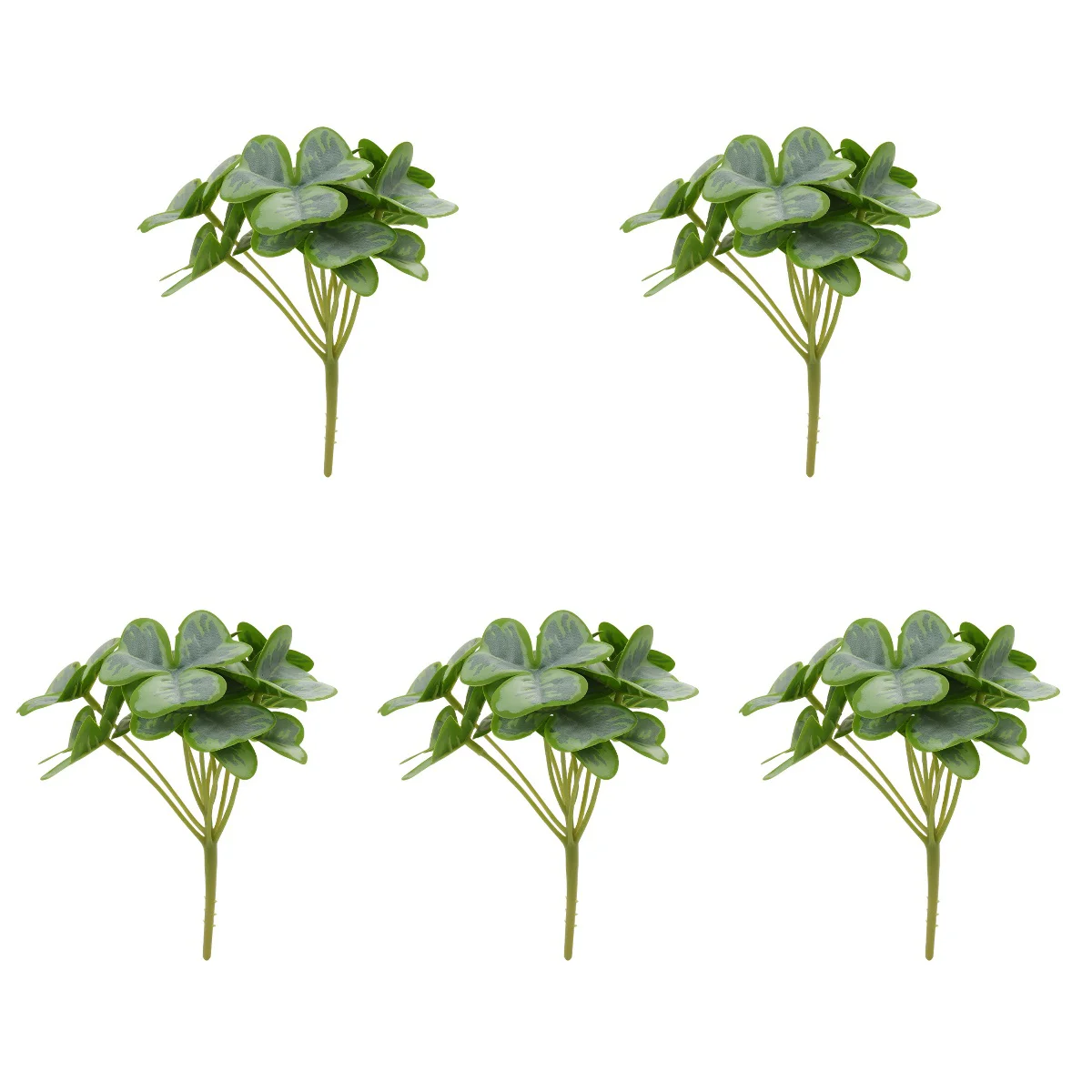 

5 пучков искусственных зеленых искусственных декоративных ВАЗ