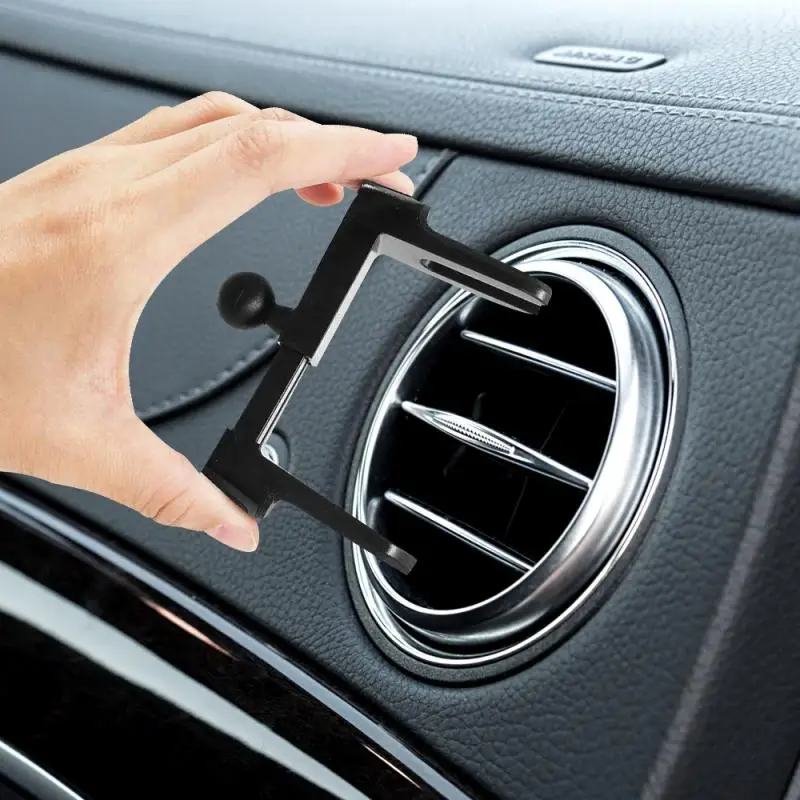 

The New Round Air Outlet Special Bracket Is Suitable for Mercedes-Benz Turbo Car Clip Mobile Phone Creative Accessories