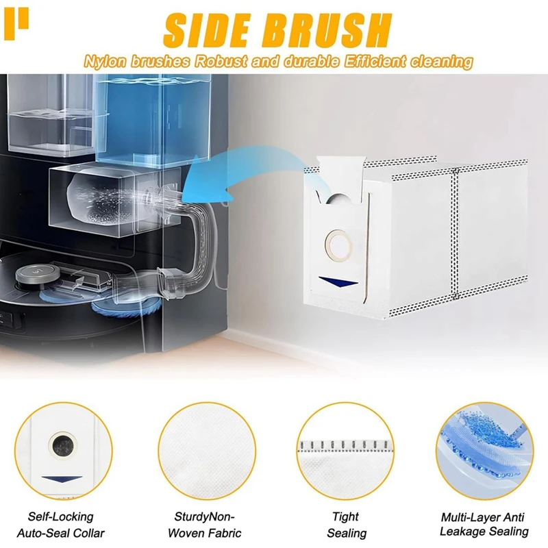 Для робота-пылесоса ECOVACS DEEBOT T30S основная боковая щетка фильтры Hepa тканевые