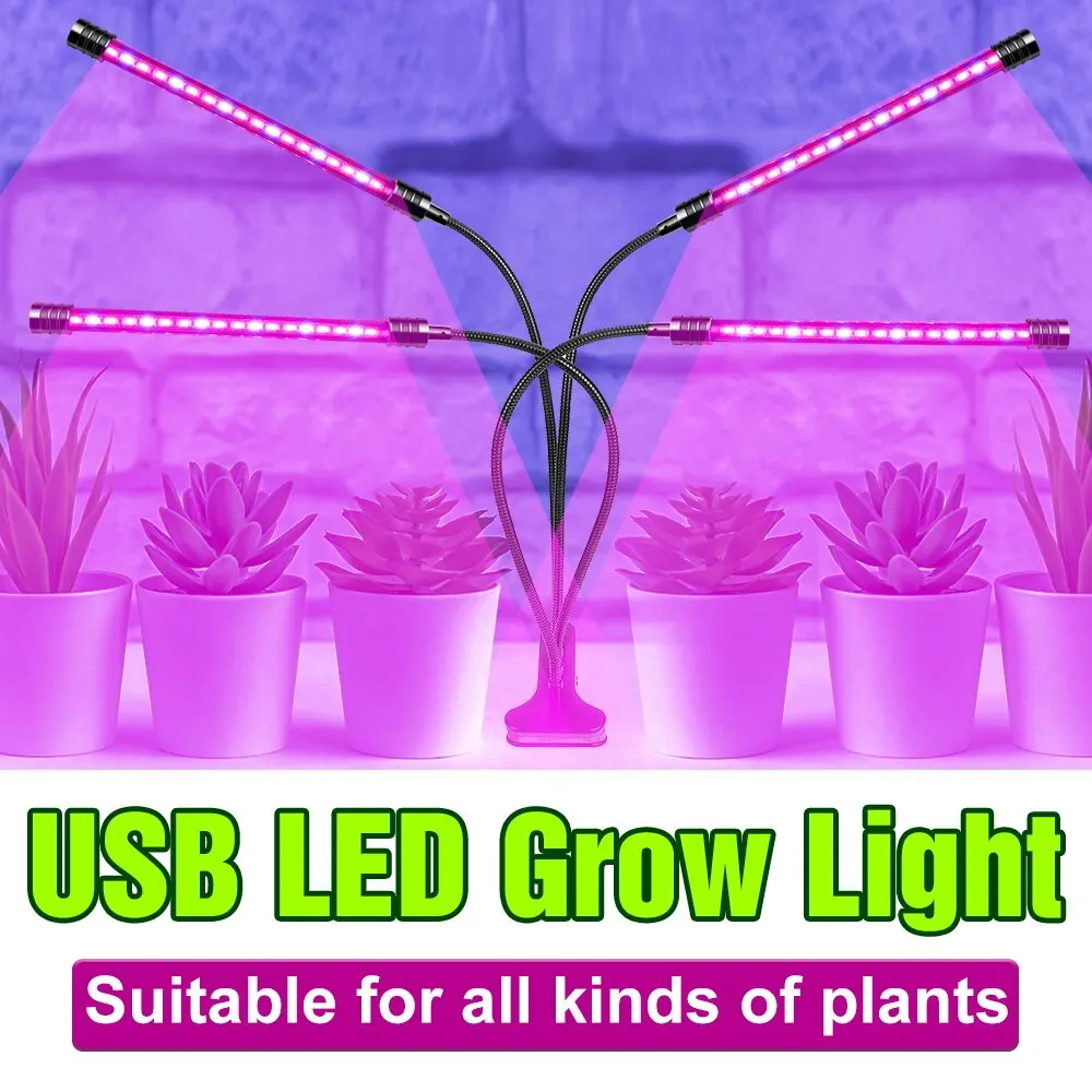 Full Spectrum Lamp Usb 5v Grow Lights Indoor Plant 9w 18w 27w 36w Phyto Bulb Greenhouse Tent Grow Flower