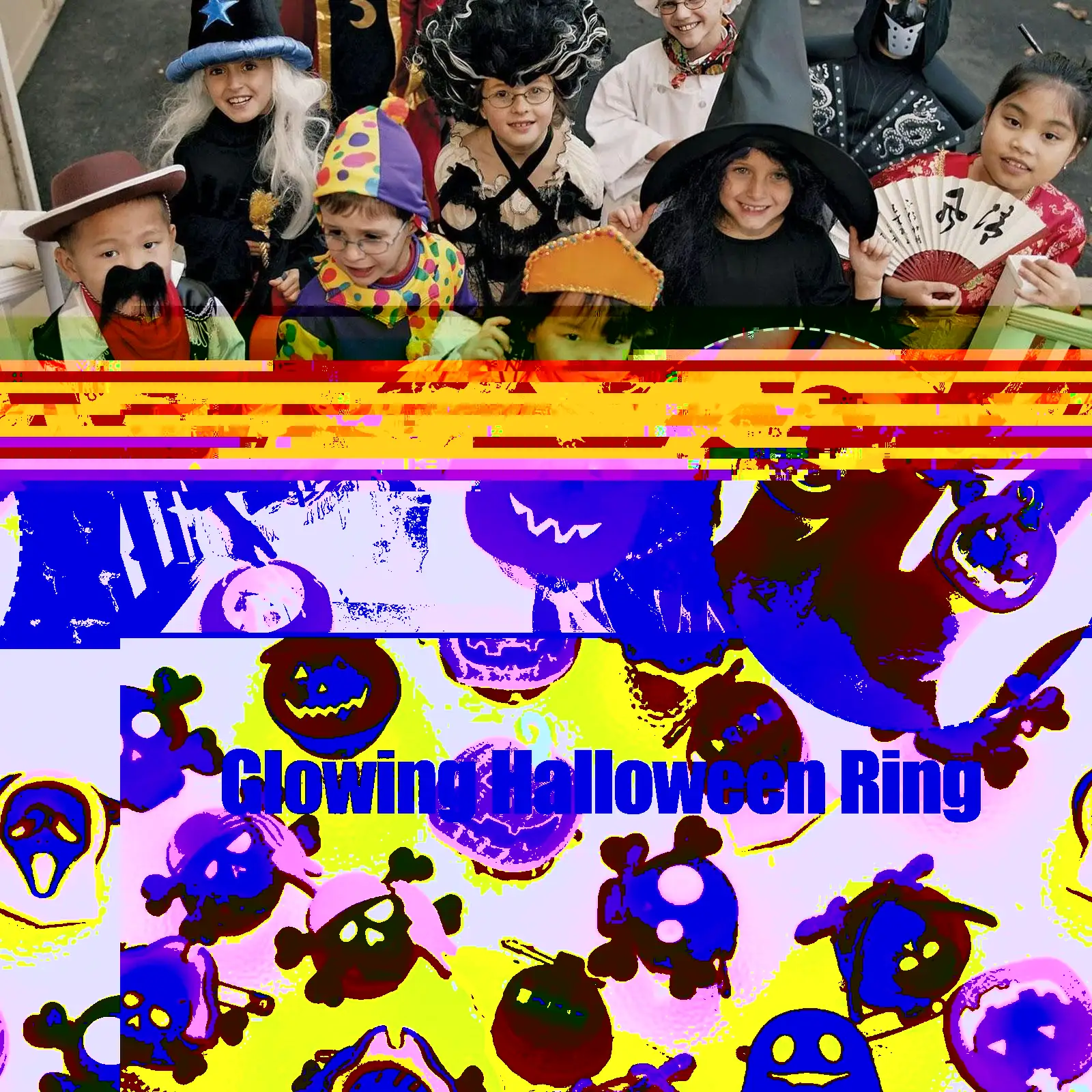 

1pc Halloween Glowing Ring Brooch Cute Led Flash Pumpkin Gifts Ghost Ring Bat Brooch Funny Skull Toys Kids Adult Halloween Q4b4