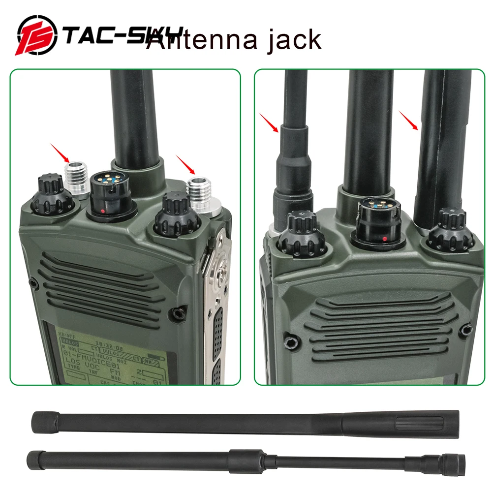 TS TAC-SKY Tactical AN/PRC 148 152 161 чехол-пустышка виртуальной коробки с вилкой Kenwood