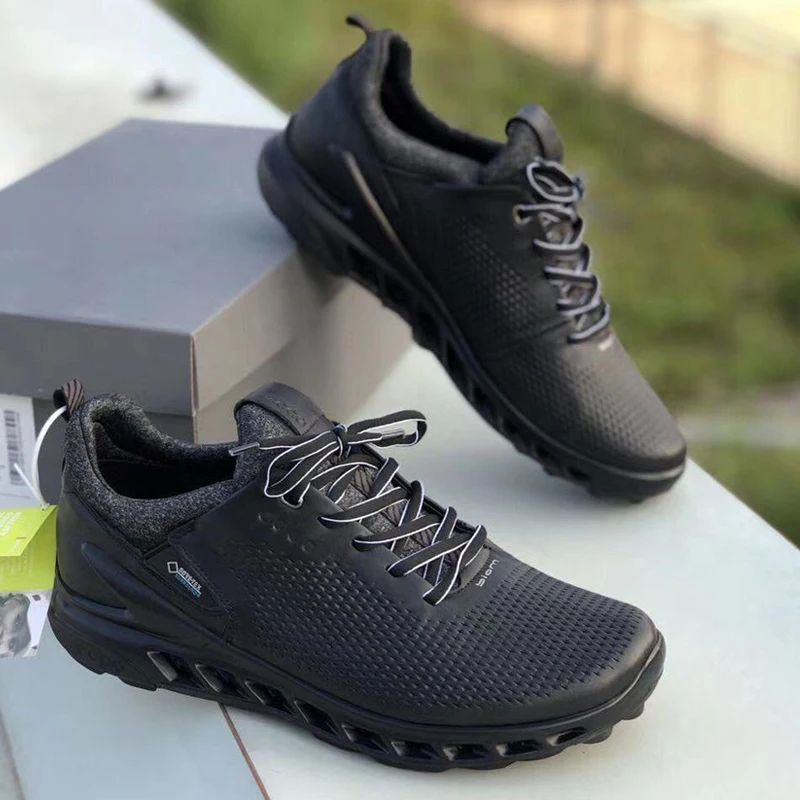Men Golf Shoes Breathable Golf Sneakers for Men Genuine Leather Golfers Footwears Size 45 Golfers Sneakers Outdoor Walking Shoes