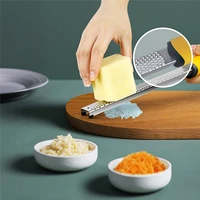 1pc stainless steel cheese grater vegetable fruit grinder lemon peeler chocolate slicer handheld multi purpose kitchen cutter
