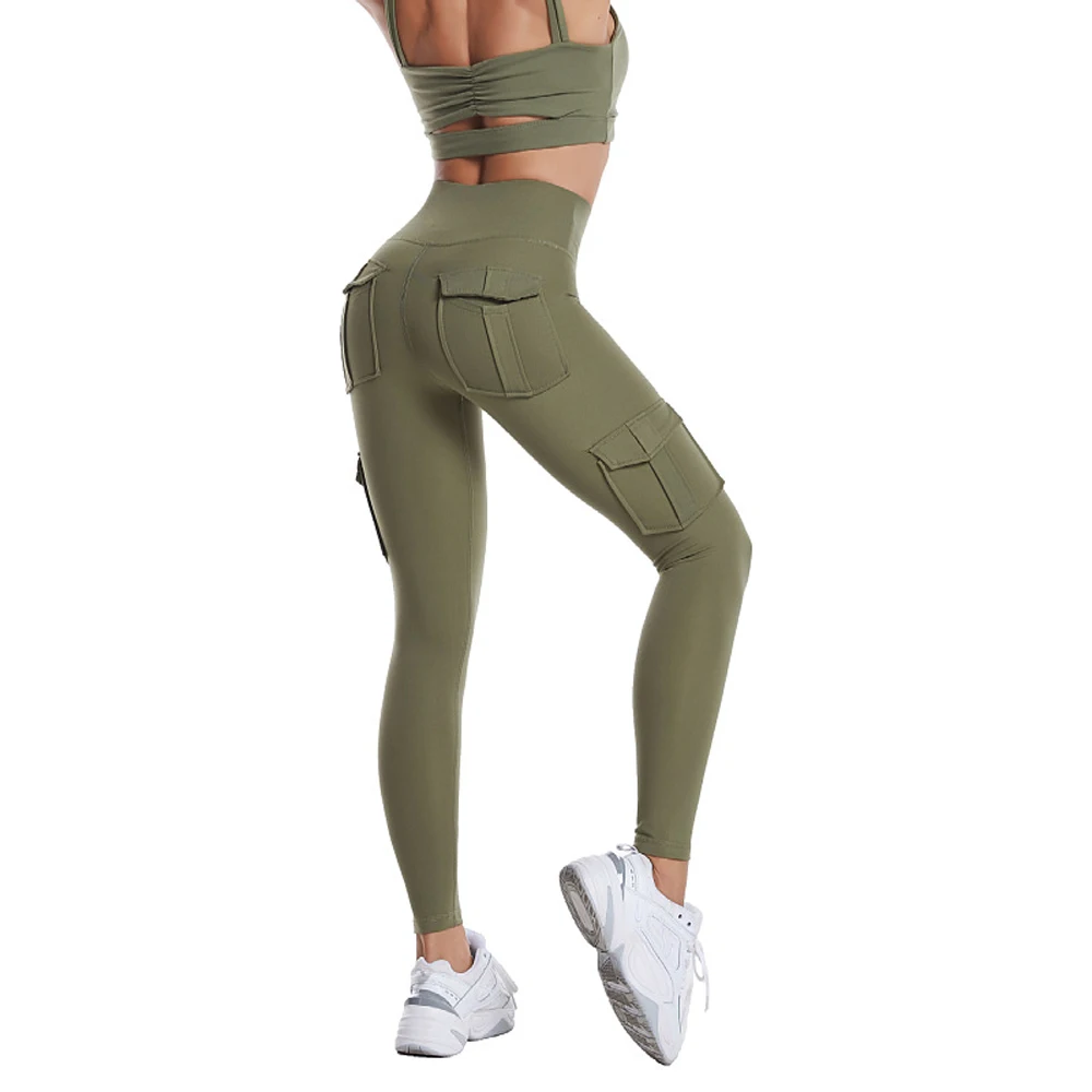 New Mesh Patchwork Leggings Women's Pants Sport Yoga Pants Sexy Tight High Waist Elastic Women's Panties Pocket legging mujer