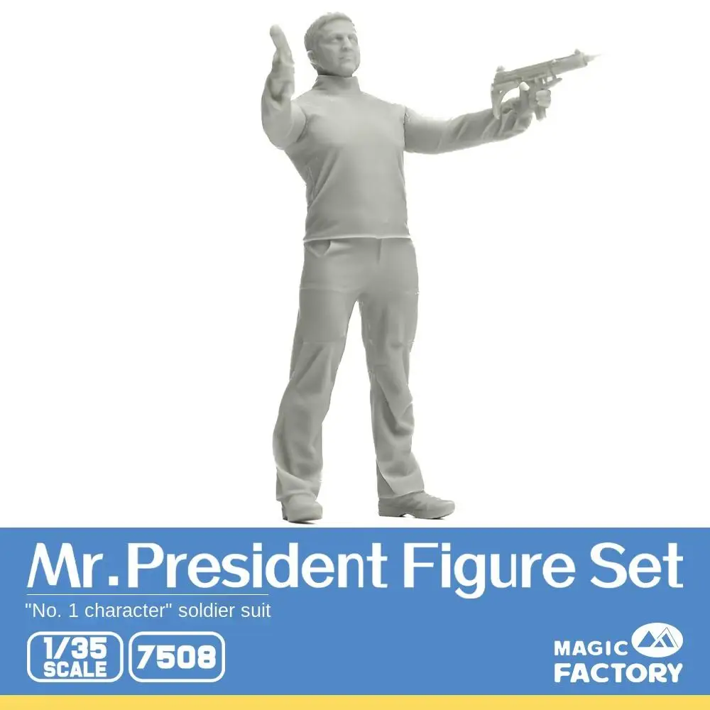 Магическая фабрика 7508 1/35 г. г-н Президент Набор фигурок комплект пластиковых
