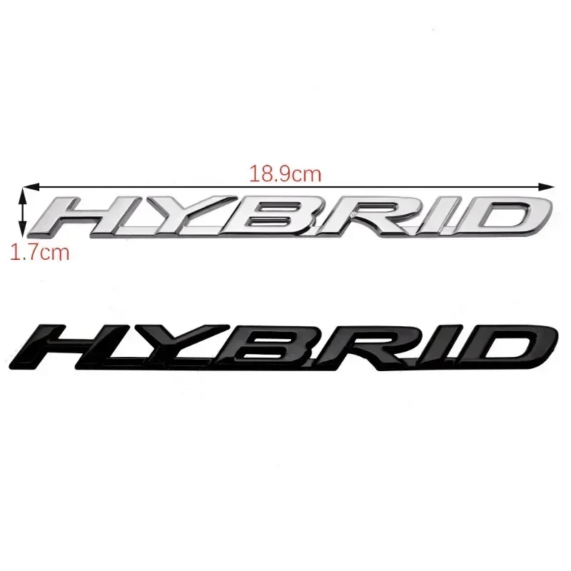 3D Металлический Гибридный Логотип HYBRID, Эмблема на Багажник, Крыло, Дверь, Наклейка-Декаль для Lexus RX350 NX200 ES300 IS300 LX470 LX570 (art.: 3920da1cb3fa3) - 3920da1cb3fa3