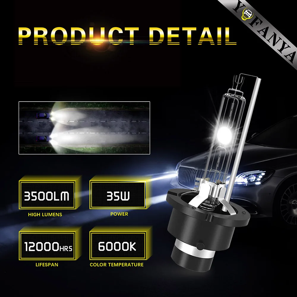 D-Series Headlight d2/d4s model led.