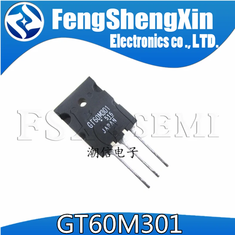 

5pcs/lot GT60M301 TO-3PL N CHANNEL MOS TYPE HIGH POWER SWITHCING