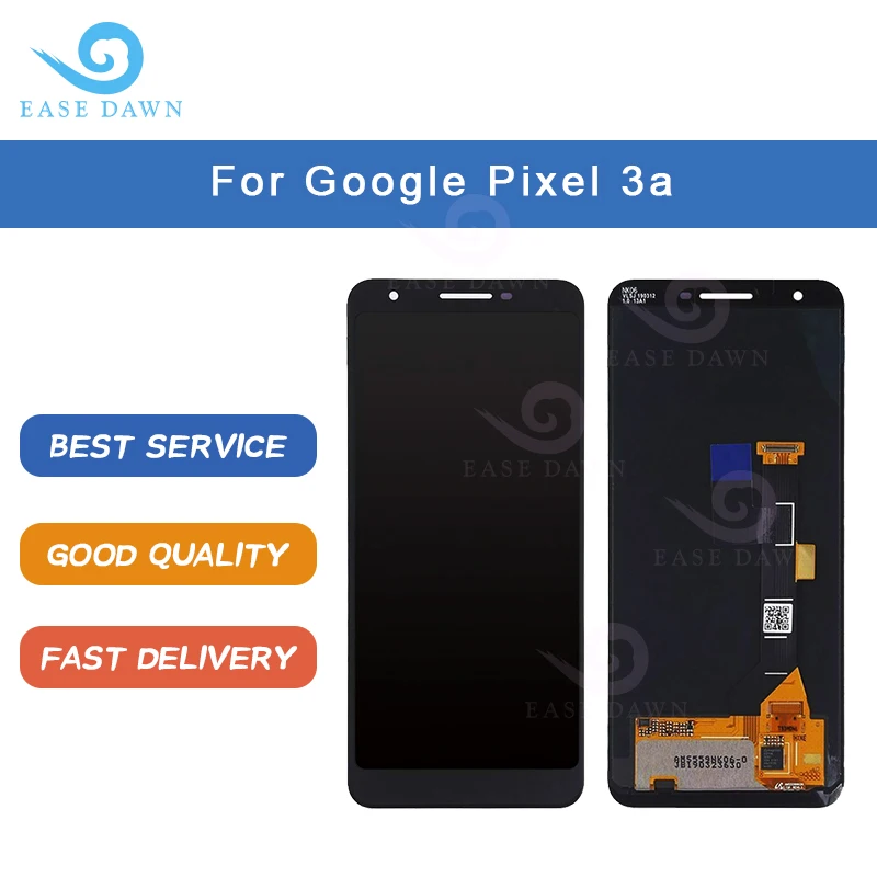 5.6inch Original Amoled For Google Pixel 3A LCD Display Touch Screen Digitizer Assembly