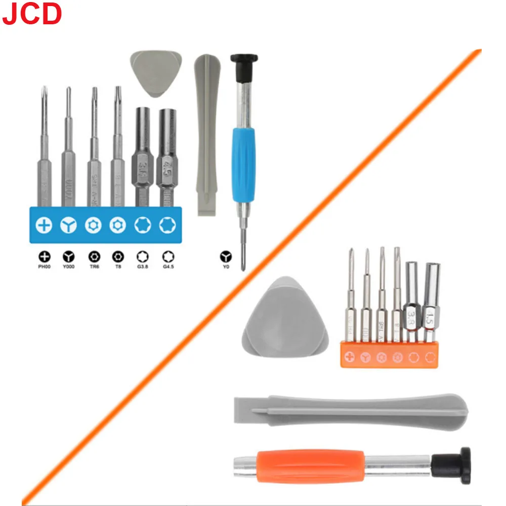 

JCD 1Set Screwdriver Repair Tools Kit For Switch New 3DS Wii Wii U NES SNES N64 DS Lite GBA Gamecube Consoles