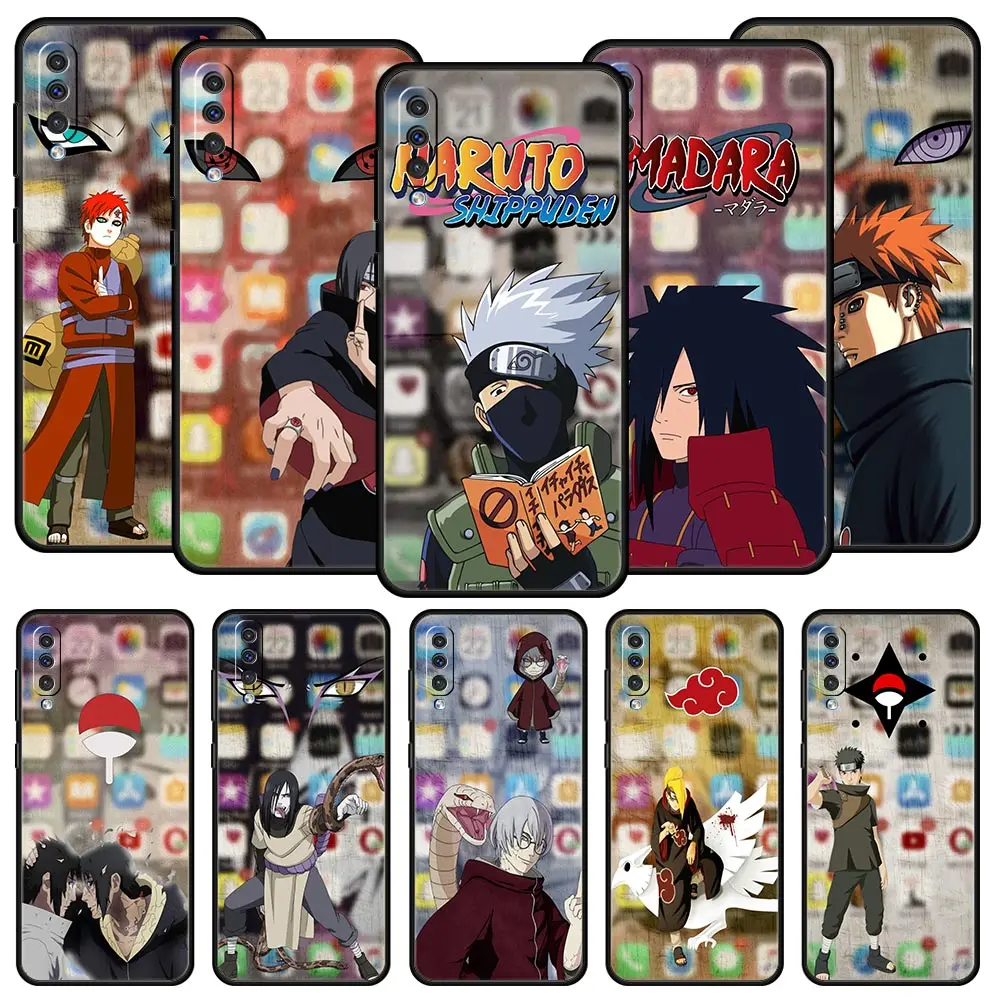 

Naruto Uchiha Logo Phone Case For Samsung Galaxy A12 A32 A50 A70 A20E A20S A10 A10S A22 A30 A40 A52S A73 A53 A72 5G A02S Cover