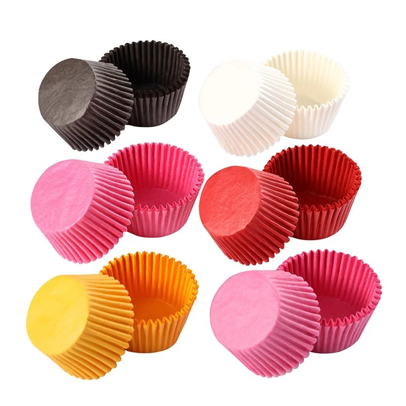 

1500 Pcs of Cake Paper Holder Oil Proof Cake Packaging Inner Lining Paper Birthday Party Tray Disposable Oil Proof Baking Mold