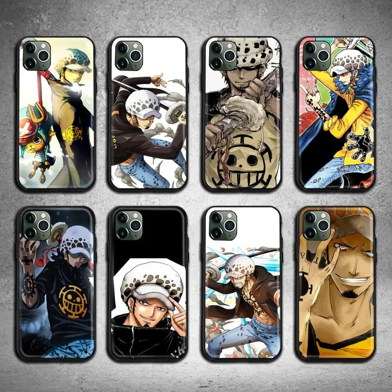 

One Piece Luo Phone Case For iphone 13 12 11 Pro Max Mini XS Max 8 7 6 6S Plus X 5S SE 2020 XR cover