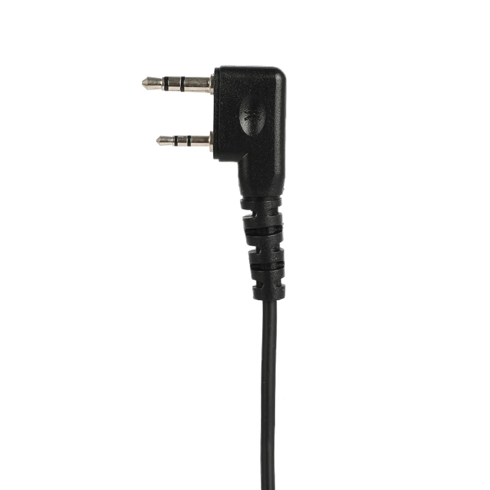 Gtwoilt Helmet Headset 2 Pin PTT Motorcycle Headphone For Walkie Talkie Kenwood Baofeng Puxing Ham Radio Two Way Radio