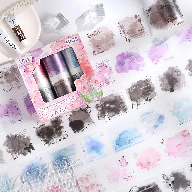 6 рулонов наклеек на ленту с уровнем запотевания