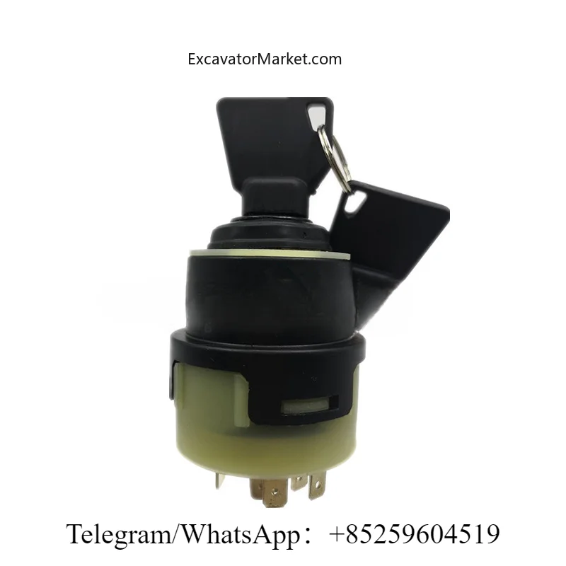 Elt20-0039 701/8084 Jcb 210 240 230 370 новый 701/80884 85804674 Выключатель зажигания 50988 W 2 ключа подходит