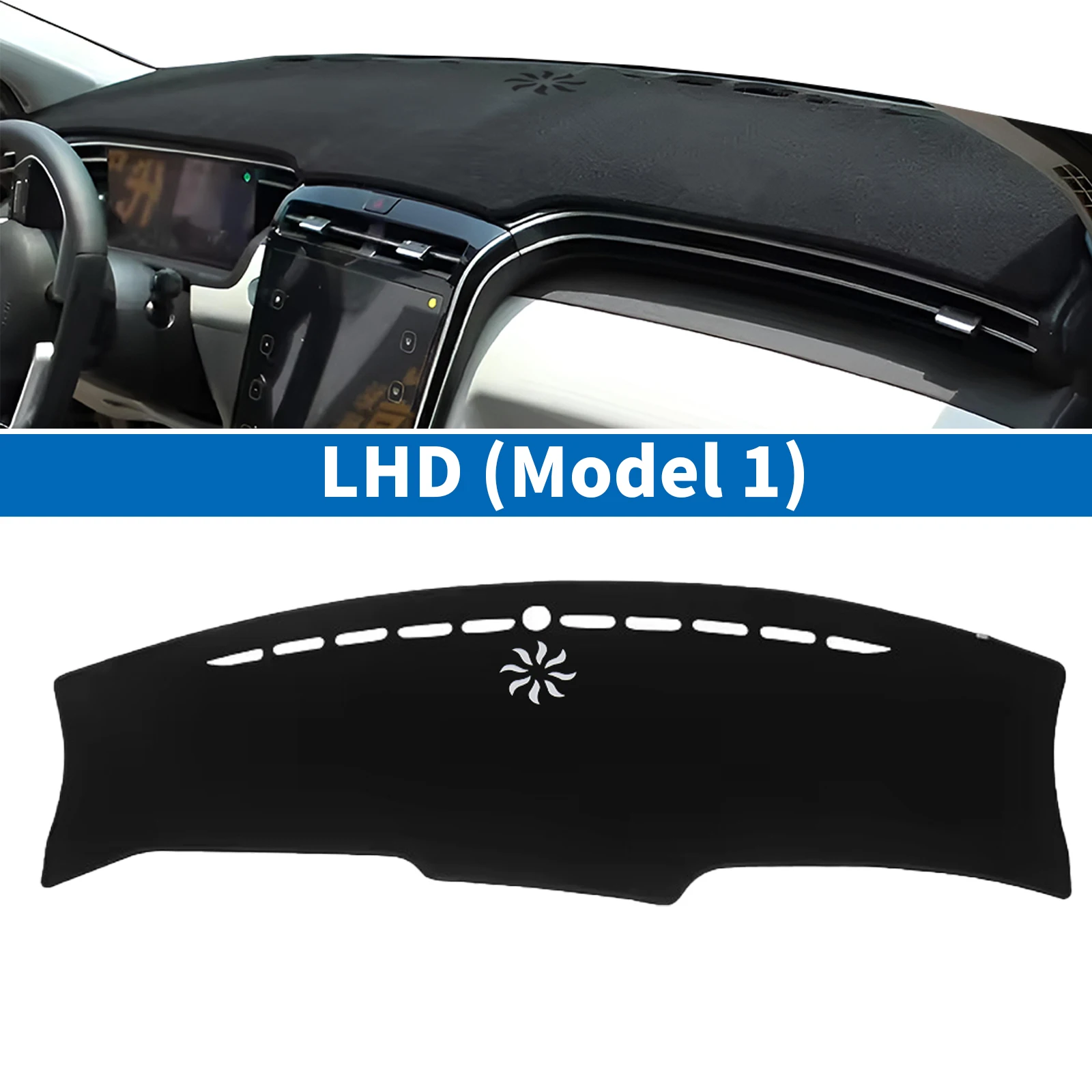 

Коврик для приборной панели для Hyundai Tucson Nx4 2021 2022 2023 2024 2025 N Line Автомобильный коврик для приборной панели, солнцезащитный коврик, защитный ковер