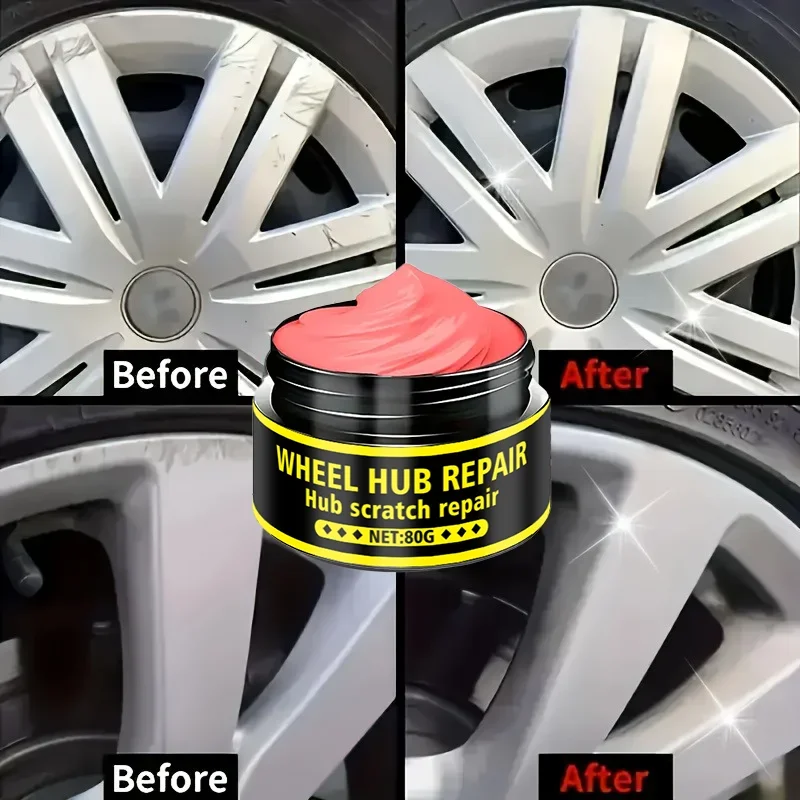 

Набор для ремонта колесных дисков Fasilawei - паста для удаления царапин и истираний, восстановитель блеска автомобильных колес