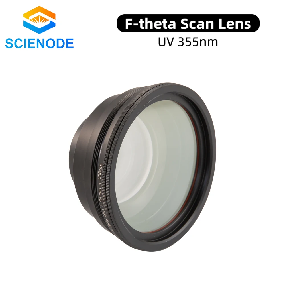 

Scienode 355nm UV F-theta объектив для сканирования полевой линзы 175x175-300x300 мм фоторезьба M85 для UV Galvo Marking System