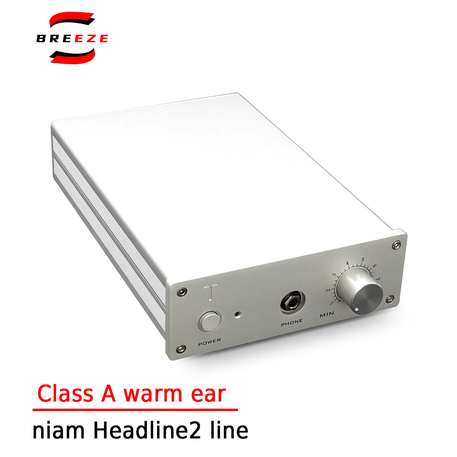 

BREEZE Class A Warm Ear Amplifier Niam Headline2 Line British Famous Tube ZTX753, ZTX763 High Current Class A Output