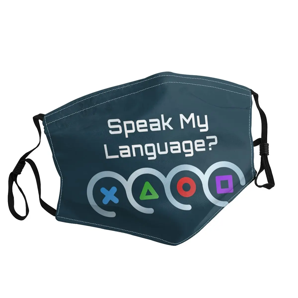 

Non-Disposable Adult Speak My Language Mouth Face Mask Game Controller Anti Dust Protection Cover Respirator Muffle