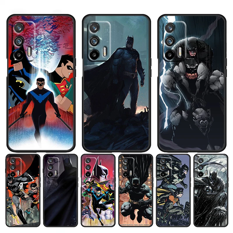 

Batman Cute Superhero For OPPO Reno 7 Pro SE Z 6 Lite Pro 5 Lite 4 Lite Z 2 Z 4G 5G Silicone Soft Black Phone Case