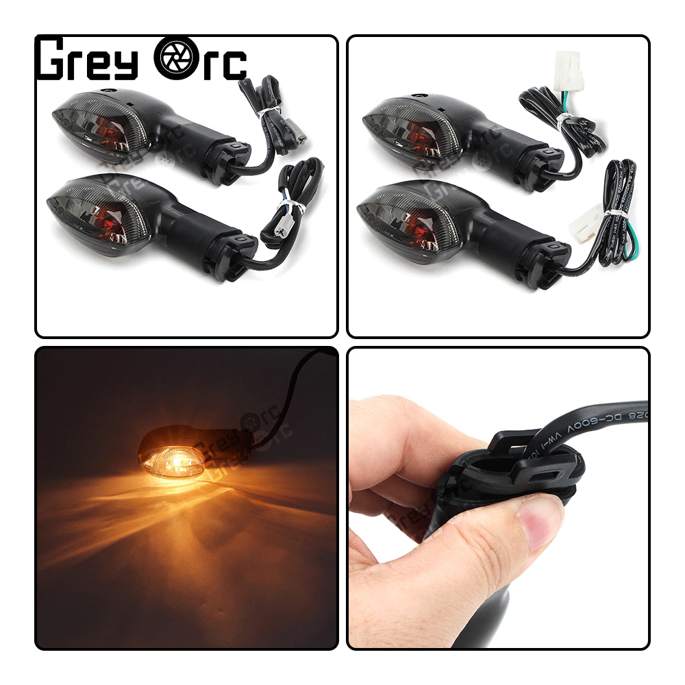 Передние и задние поворотники 190 мм 480 лампочка для Yamaha MT01 MT07 MT09 MT 01 07 09 XSR900 XSR700 YZF-R3