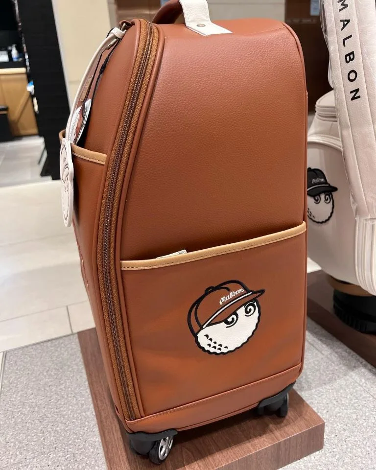 2023 new golf bag clothing bag new suitcase trolley case luggage password box High-grade leather golf bag outdoor travel bag