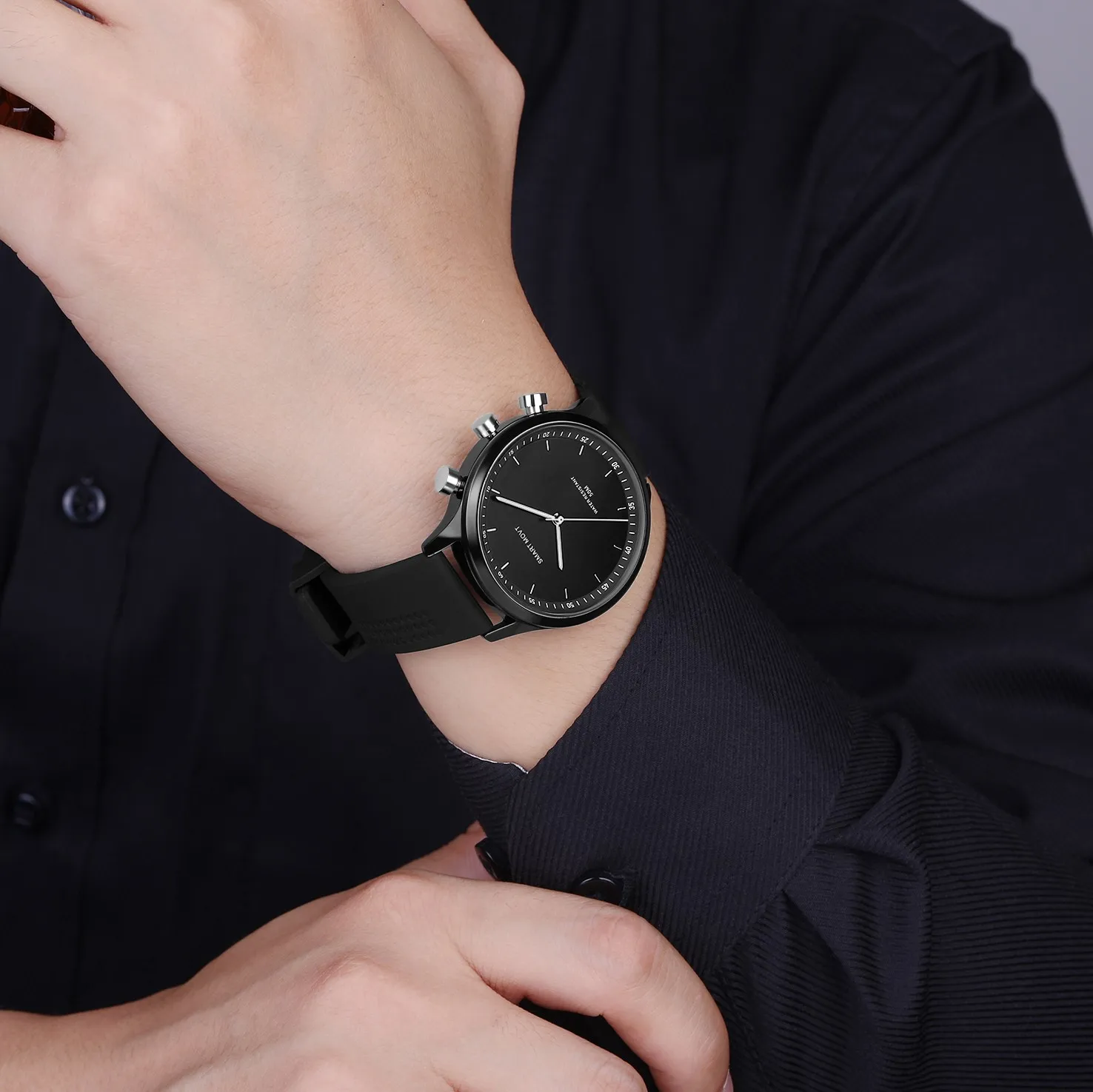 New Couple Smart Watch NX05 Professional 5ATM 50M Waterproof Bluetooth Smartwatch QUARTZ Watch Men Women for Android IOS Phone