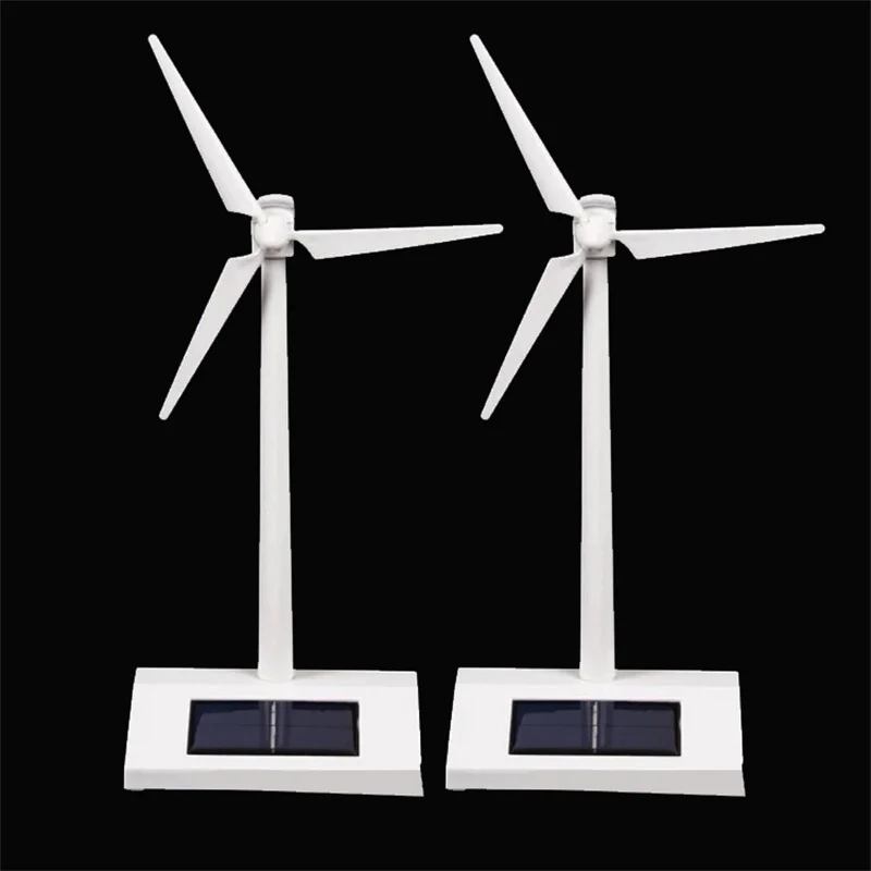 Ветряная Турбина на солнечной батарее для детей настольная модель обучения