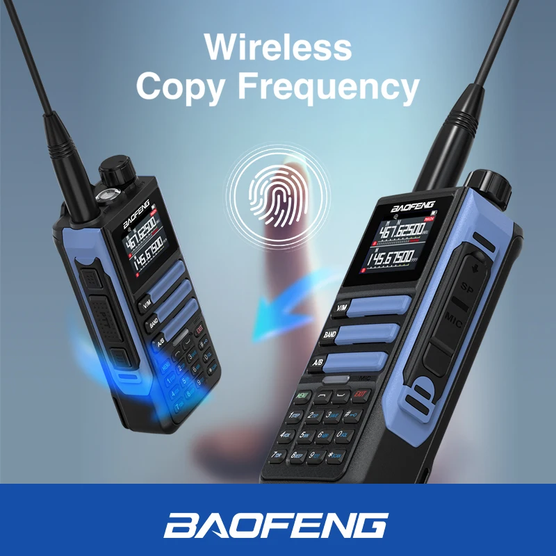 Портативная рация Baofeng с функцией измерения яркости AM FM Многодиапазонная