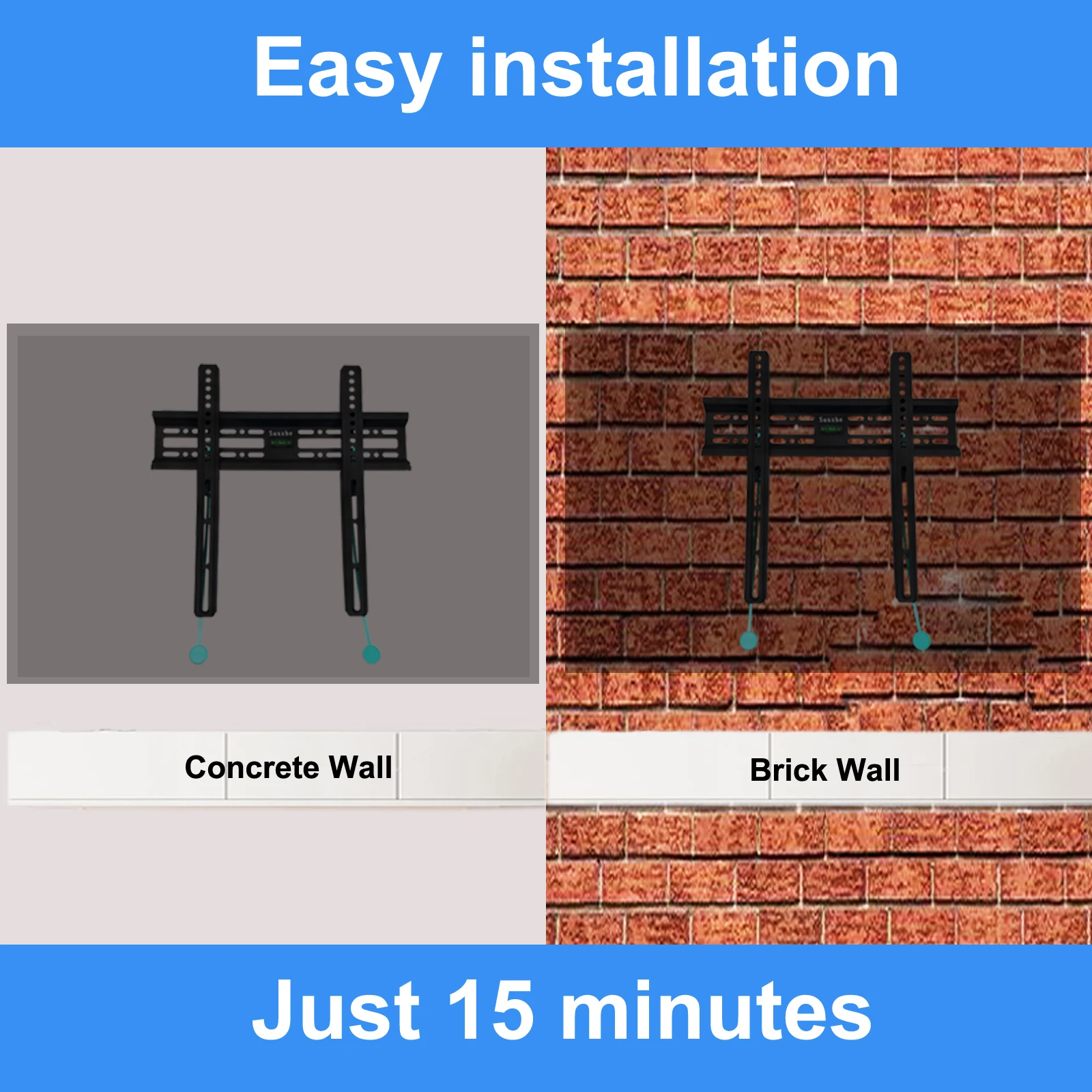 Настенное крепление для телевизора Suszhe 65 дюймов простота установки и надежность