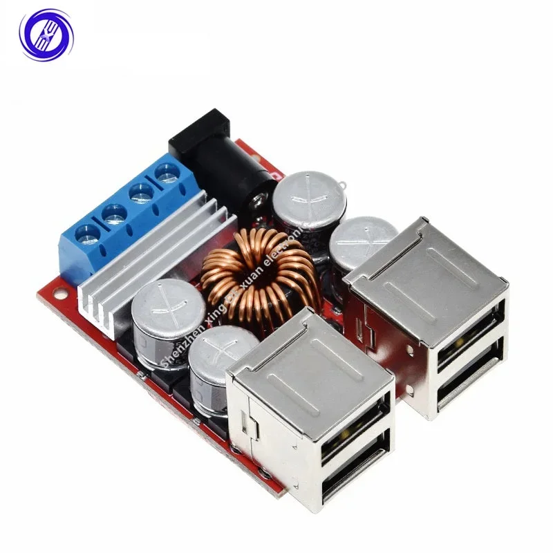 1 шт. BAISHUN 8 В-35 В 5 8A DC-DC автомобильная зарядная плата блок питания модуль