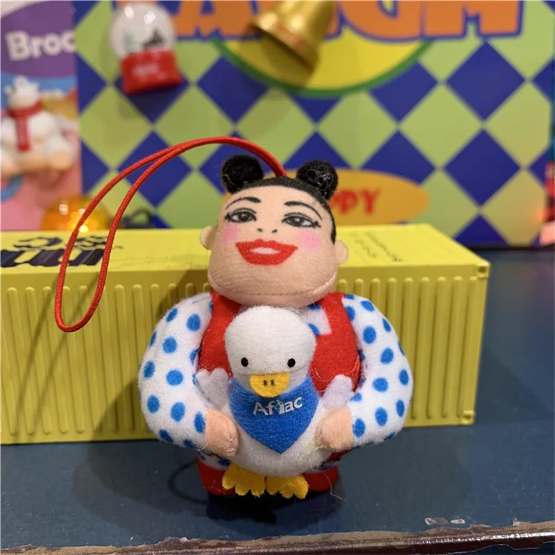 

10cm mini Naomi Watanabe japanese fat star stuff plush figure toy kids model doll