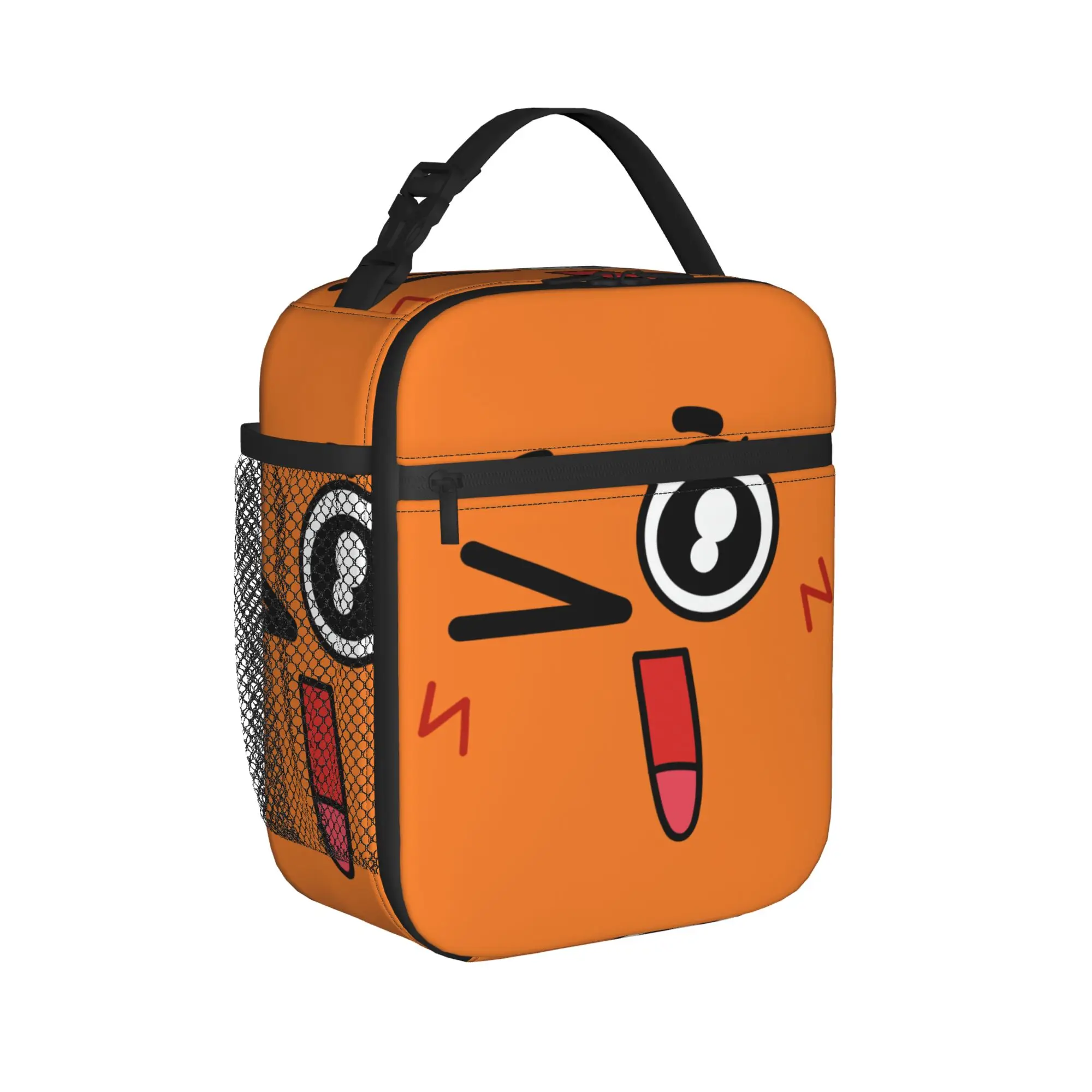 Фото Термосумка для обеда Darwins Face Insulated Lunch Bags Portable Amazings Gumballs Lunch Container Thermal Bag Tote Lunch Box Work Picnic Food Bag №1