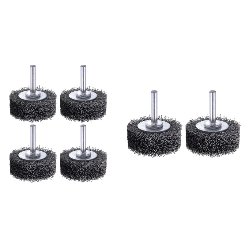 

Wire Wheel Brush For Drill Attachment,2 Inch Removal Paint Rust, 0.0118In Carbon Steel Wire, 1/4In Shank, 20000RPM