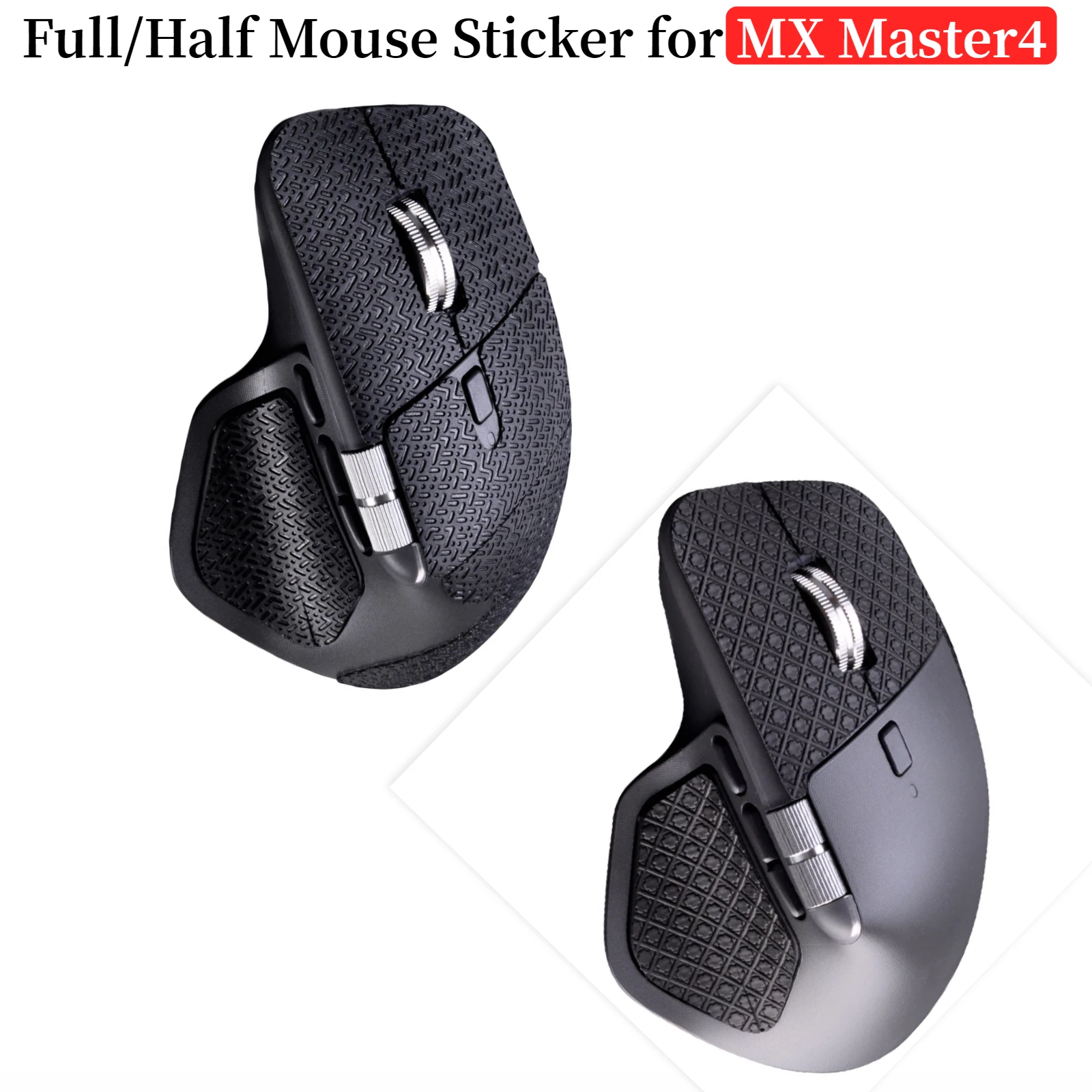 Фото Наклейка-грип для беспроводной мыши Logitech MX Master 4, ручной работы, противоскользящая, из кожи ящерицы, впитывающая пот, для MX Master 4 №2